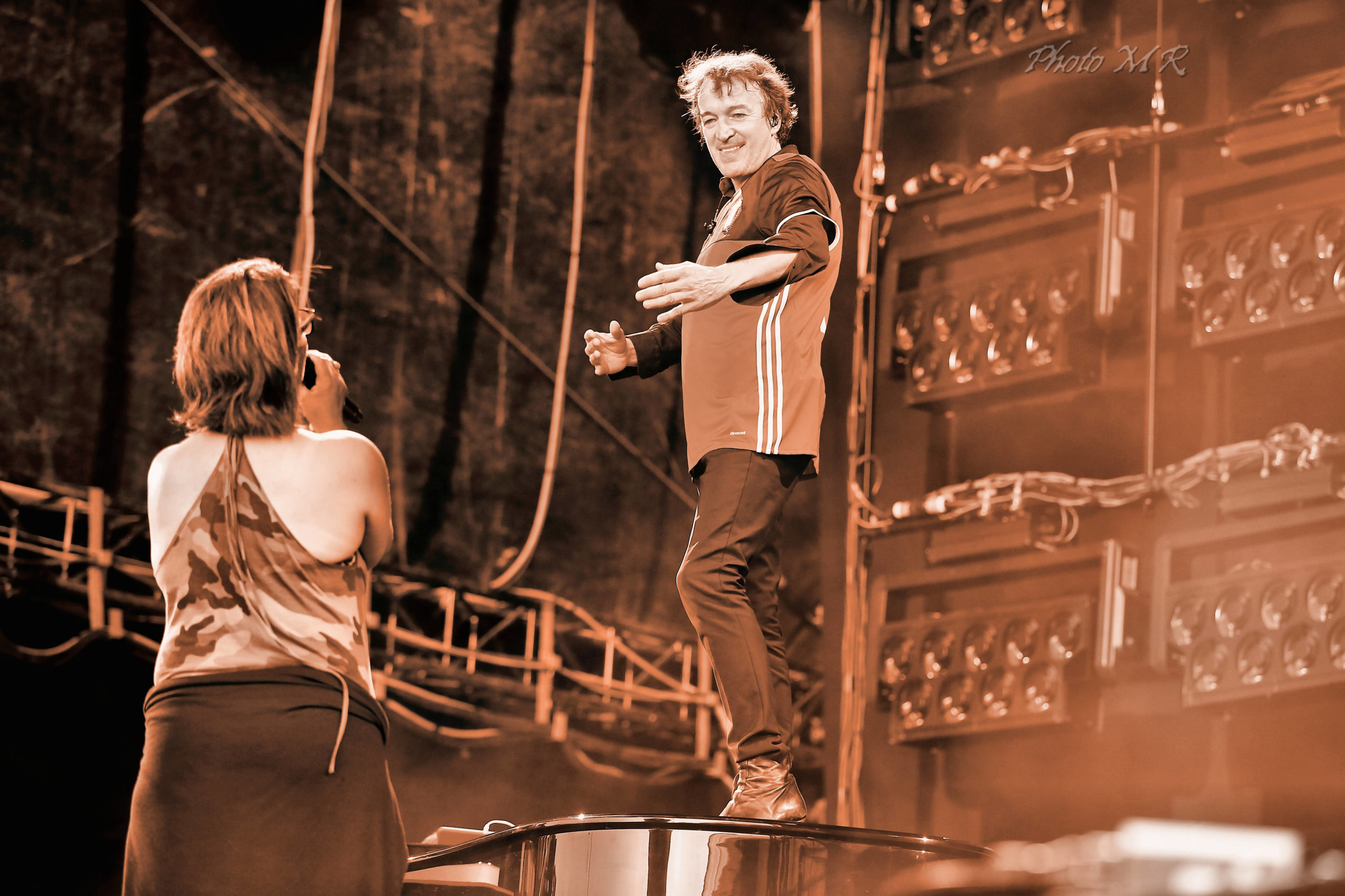 Cali, une "bête" de scène