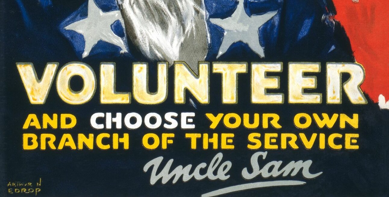 Volunteer, and choose your own