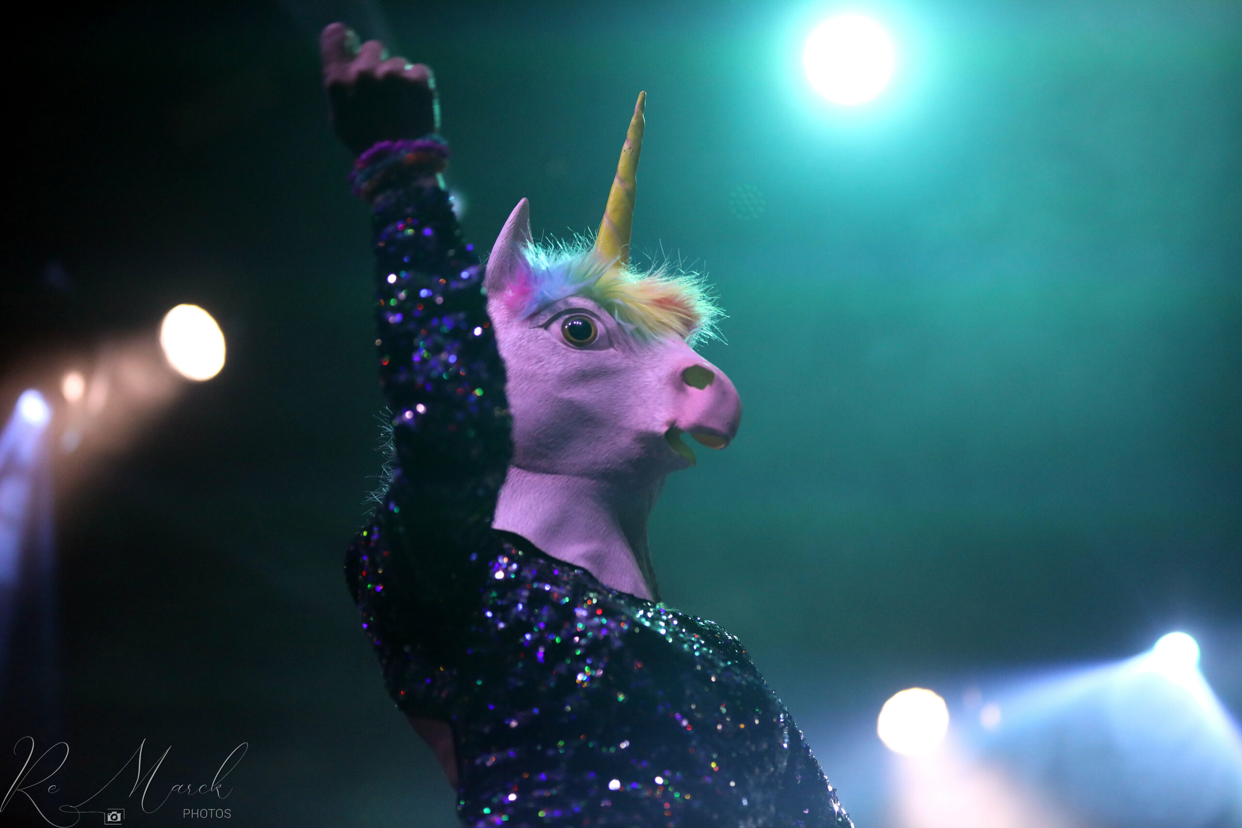 Elia Rose, la licorne multicolore de l’OM.