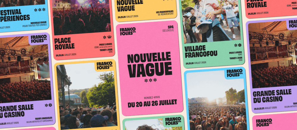 Francofolies de Spa 2026 : la vague monte !