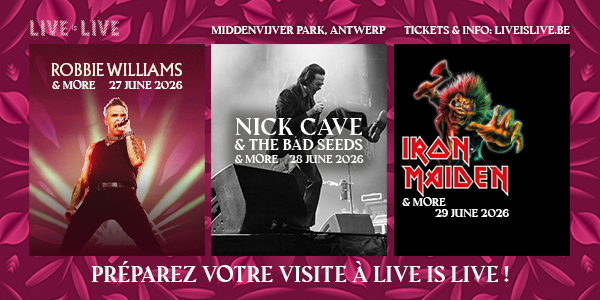 LIVE IS LIVE APPROCHE À GRANDS PAS (ET NOUS VOUS AIDONS À ARRIVER À TEMPS POUR LA PREMIÈRE NOTE)